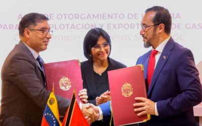 Venezuela pacta con Trinidad y Tobago para iniciar exportar gas junto a Shell